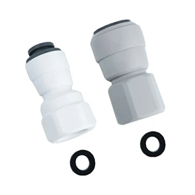 Afbeelding van Qrity Push fit Quick Connect Fittingen 1/4&quot; tot 1/4&quot;, 3/8&quot; voor Waterfilters Waterzuiveraar Kraan Adapter