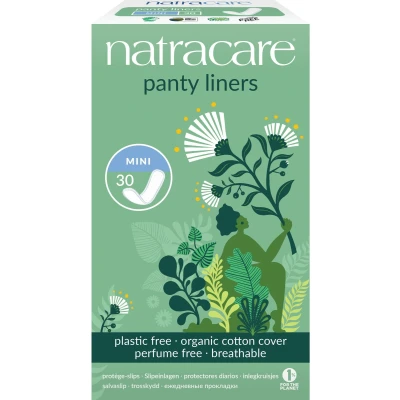Afbeelding van Natracare Inlegkruisjes mini 30 stuks
