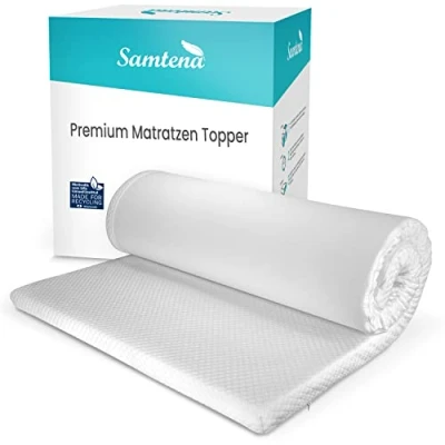 Afbeelding van Samtena Visco elastische matrastopper Royal met Memory Foam effect, 140 x 200 7 cm