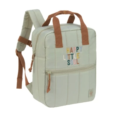 Afbeelding van LÄSSIG Mini Square Backpack Little Bende light kaki