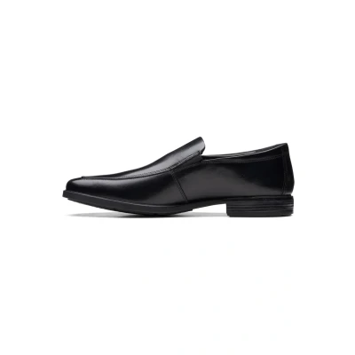 Afbeelding van Clarks Howard EDGE G Instappers, Heren, Maat: 41.5, Black Leer