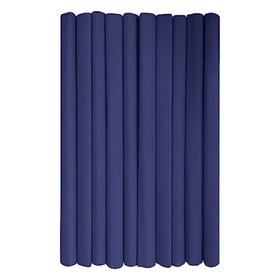 Afbeelding van Interdruk Crêpepapier rollen voor Kinderen DIY en Decoraties Pakket van 10 (50 cm x 200 cm, 28 g/m2) 16 marineblauw