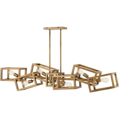Afbeelding van Hinkley/ Fredrick Ramond LED Pendelarmatuur Ensemble 6X E27 Max 60W Dimbaar Brushed Bronze