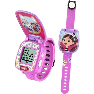 Afbeelding van VTech Gabby&#039;s Poppenhuis Learning Watch Educatief Speelgoed Smartwatch Kinderen Inclusief 4 Ingebouwde Spellen vanaf 3 Jaar