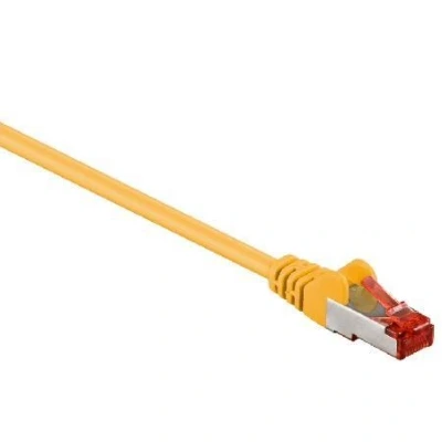 Afbeelding van 0.15 m RJ45 Patch cable S/FTP,Cat.6 0.15m yellow, LSZH