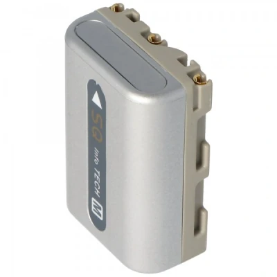 Afbeelding van AccuCell batterij geschikt voor Sony NP QM50, QM51 zilver