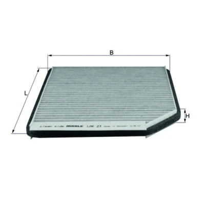 Afbeelding van Knecht Interieurfilter LAK 23