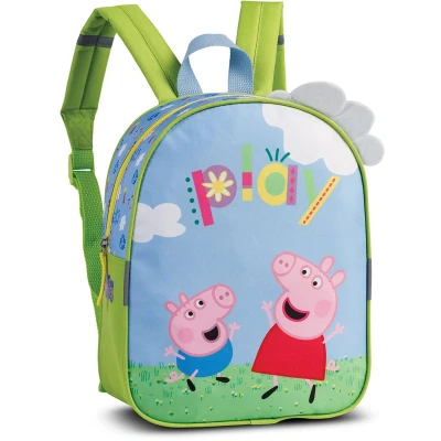 Afbeelding van Peppa Pig Kinder Rugzak Licht Groen Play