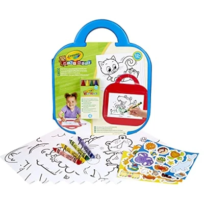 Afbeelding van Mini Kids Kleur &amp; Wis Activiteitenmat, Afwasbare Dry Erase Activiteiten Mat Kunst Knutselset voor Kinderen