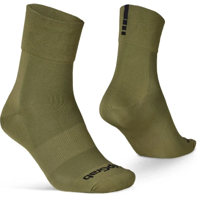 Afbeelding van GripGrab Lightweight SL Performance Zomer Fietssokken 1 Paar Coolmax Wielersport Sokken Regular Cut Olijf Groen Unisex Maat M (41 44)