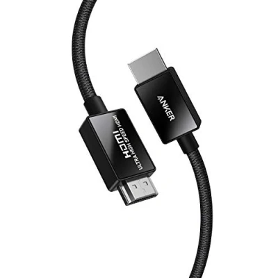 Afbeelding van Anker 8K 60Hz HDMI kabel, High Speed 4K 120Hz 48Gbps 2m lange Ultra HD naar ondersteunt Dynamic HDR, eARC, Dolby Atmos, compatibel met Xbox Series X, TV&#039;s en meer
