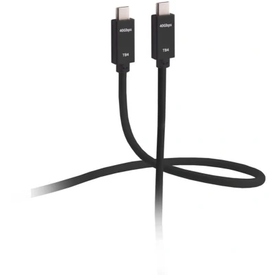 Afbeelding van USB C® Verbindungskabel, Typ C Stecker auf Stecker, TB4, UltraFlex, 1,5m