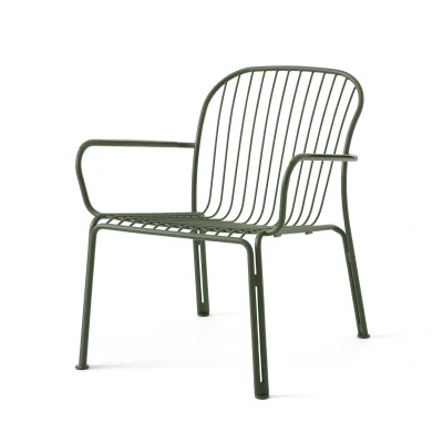 Afbeelding van &amp;Tradition Thorvald SC101 lounge stoel Bronze green