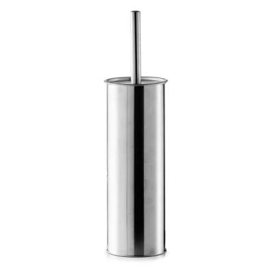 Afbeelding van Zeller WC/Toiletborstel houder RVS/edelstaal D9 x 37 cm