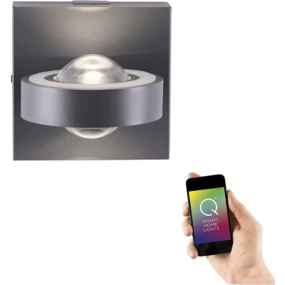 Afbeelding van Paul Neuhaus Wandlamp Q MIA Antraciet Led Smart Home