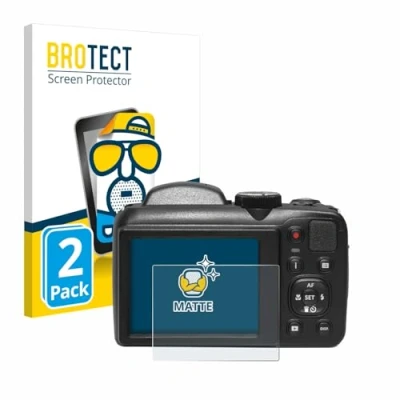 Afbeelding van BROTECT Screenprotector voor Kodak Pixpro AZ255 Folie Beschermfolie matte (2 Stuks)