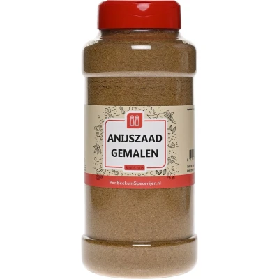 Afbeelding van Van Beekum Specerijen Anijszaad Gemalen Strooibus 400 gram