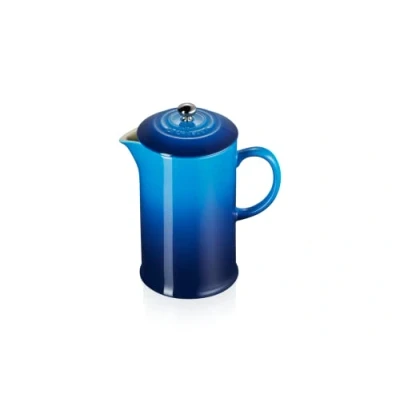 Afbeelding van Koffiepot Le Creuset Met Pers Azure 22 cm