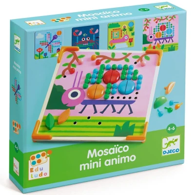 Afbeelding van Djeco mozaïekpuzzel mini animo