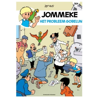 Afbeelding van Jommeke strip nieuwe look 304 Het probleem Gobelijn