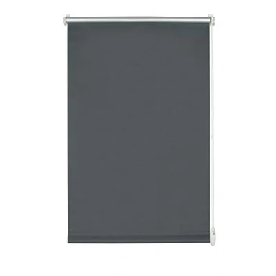 Afbeelding van GARDINIA EASYFIX thermo rolgordijn met achterzijde om te klemmen of lijmen, optimale lichtreflectie, energiebesparend, ondoorzichtig, leisteen, 90 x 150 cm (BxH)