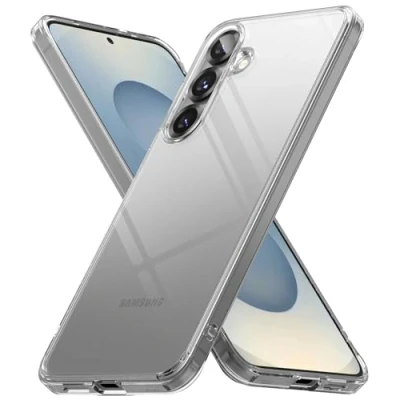 Afbeelding van Ringke Fusion Case Compatibel met Samsung S25 Plus Hoesje Transparant Schokbestendig Beschermend Antikras Hoes voor Galaxy Cover Clear
