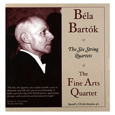 Afbeelding van The Fine Arts Quartet Six String Quartets (3 CD)
