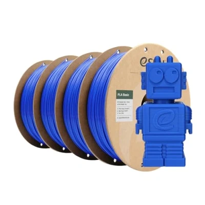 Afbeelding van eSUN PLA Filament 1.75mm, SS Hoge Snelheid 3D Printer Dimensionale nauwkeurigheid +/ 0.03mm, 1KG Spool (2.2 LBS) Super Speedy voor (Blauw 4KG, 4KG)