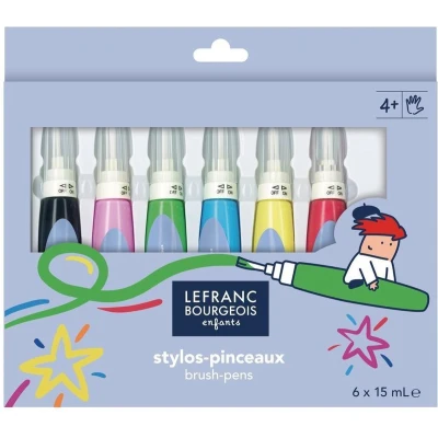Afbeelding van Lefranc Bourgeois Magic Brush Set 6x15ml