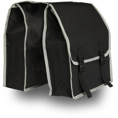 Afbeelding van Spaceflight dubbele fietstas 26L Grijs &amp; Zwart ActievandeDag Beste deals Dagdeal Dagaanbieding