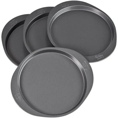 Afbeelding van Wilton Bakvormen Easy Layers Rond 20cm set/4