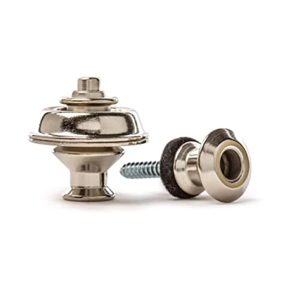 Afbeelding van Dunlop SLS1031N Straplok Strap Retainers Dual Design Nickel