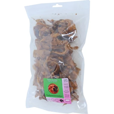 Afbeelding van Natuurlijke Snack varkensoorstukken 425g in zak Gebr de boon