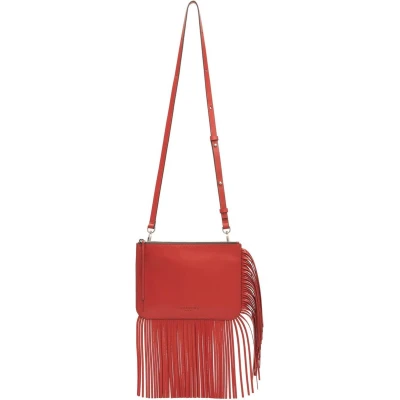 Afbeelding van LIEBESKIND BERLIN Leren Schoudertas Francis Crossbody Passion Rood