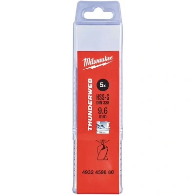 Afbeelding van Metaalboor Hss G Thunderweb 9,6 X 133 Mm (5 Stuks)