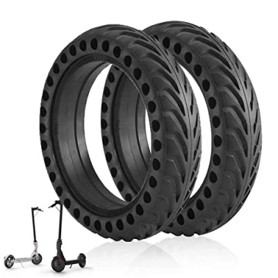Afbeelding van ANSENI® Massieve wielen voor elektrische step, 21,6 x 5,1 cm, reservebanden, lekvrij reservewiel, compatibel met Xiaomi step M365/M365 Pro, 1S, Cecotec