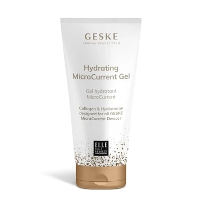 Afbeelding van GESKE Hydraterende MicroCurrent Gel Must voor alle apparaten Gezichtsverzorging met glycerine Zachte verzorging Contactgel op waterbasis Vegan zonder dierproeven