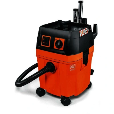Afbeelding van FEIN Nat /droogzuigerset DUSTEX 35L (industriële stofzuiger 1380W, reservoir 32l, extra stopcontact) 92036060000, oranje