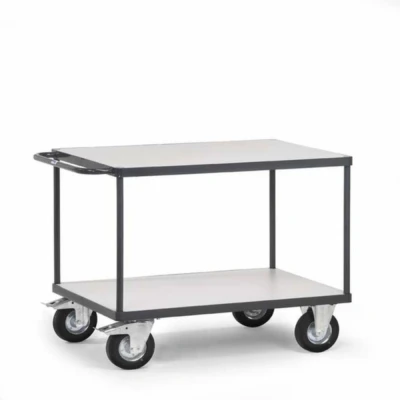 Afbeelding van Fetra 9400 Tafelwagen ESD Staal Laadvermogen (max.): 400 kg Leigrijs (RAL 7015)