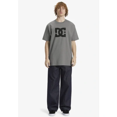 Afbeelding van DC Shoes STAR HSS Tshirt print, Maat: Small, Heather grey