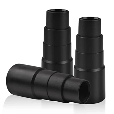 Afbeelding van 3 stuks universele stofzuigerslangadapter, slangadapter voor stofafzuiging, gereedschapstoebehoren, excentrische schuurmachine, decoupeerzaag, cirkelzaagreductor