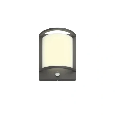 Afbeelding van Samondra buitenwandlamp met sensor antraciet Philips