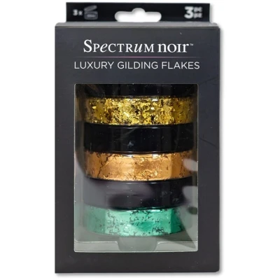 Afbeelding van Spectrum Noir Luxury Gilding Flakes Patina (3st) 50ml
