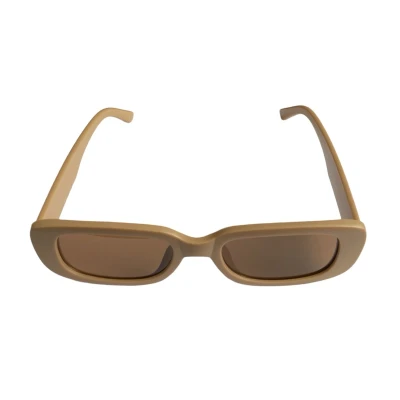 Afbeelding van ASTRADAVI Zonnebril Unisex Sunglasses UV400 Lichtbruine Honingkleur Frame &amp; Bruin Lenzen