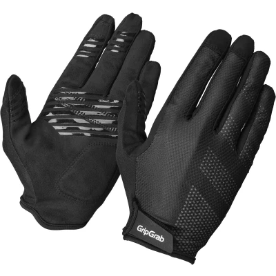 Afbeelding van Gripgrab RIDE LITE Padded FULL Finger Summer Glove Unisex Handschoenen, Maat: Small, Black