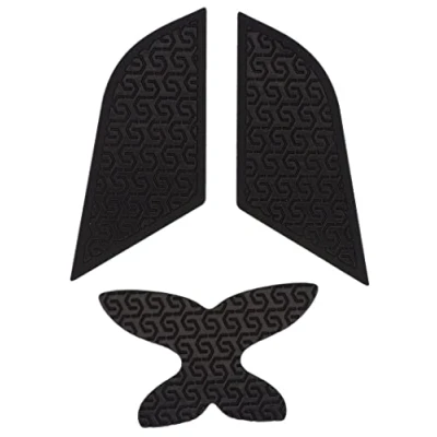 Afbeelding van Corepad Soft Grips Zelfklevende voorgesneden anti slip stickers voor PC Gaming muizen (zwart, Logitech G303 Shroud Edition)