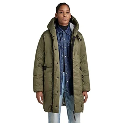 Afbeelding van G Star Whistler Winterjas, Dames, Maat: XS, Shadow olive