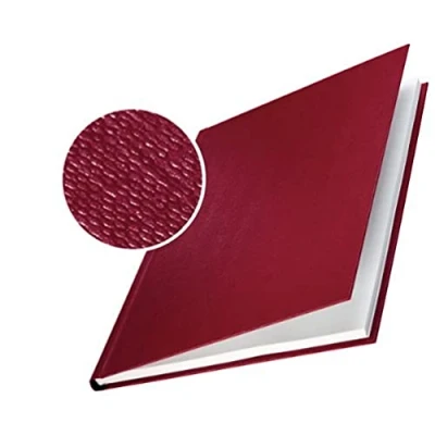 Afbeelding van Leitz impressBIND Harde Covers, 7,0 mm wervelkolom, Bordeaux, 10 stuks