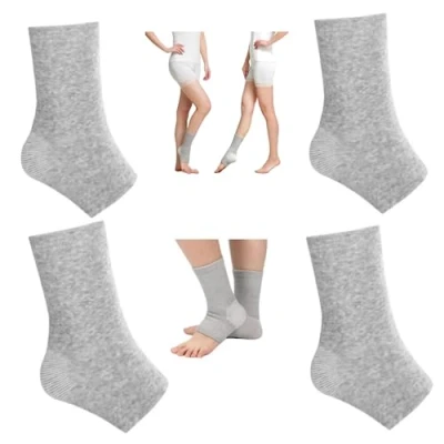 Afbeelding van OSMARI bamboe compressiesokken, anti vermoeidheid sokken, neuropathie pijnverlichting voor het slapengaan, enkelzwelling, sport artritis pijnverlichting, bevorderen de bloedcirculatie, 2