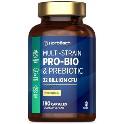 Afbeelding van HI Multi Strain Probiotic &amp; Prebiotic 22B CFU 180 Capsules